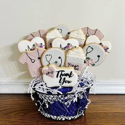12 Cookie Bouquet 
