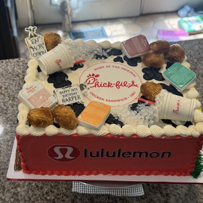1/4 Sheet Cake 