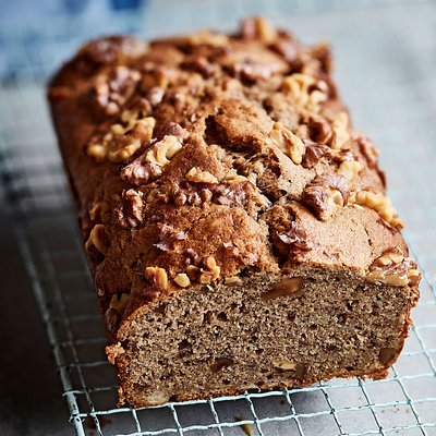 Banana Bread Loaf With Pecans