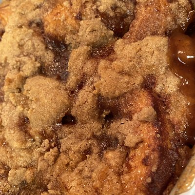 Caramel Dutch Apple Cinnamon Roll 