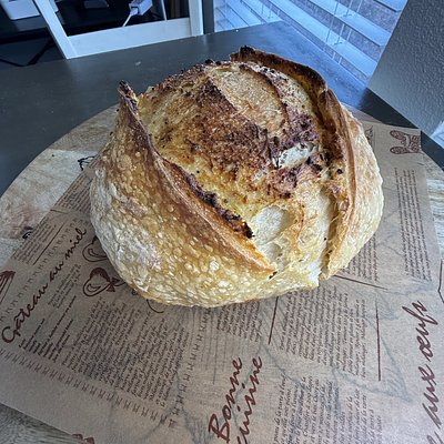 Herb and Asiago Sourdough  Loaf 