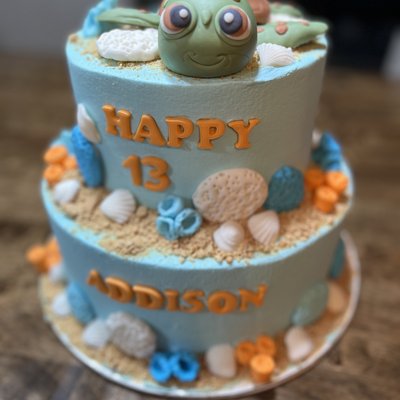 10/7 Tiered Cake (serves 40-42) 