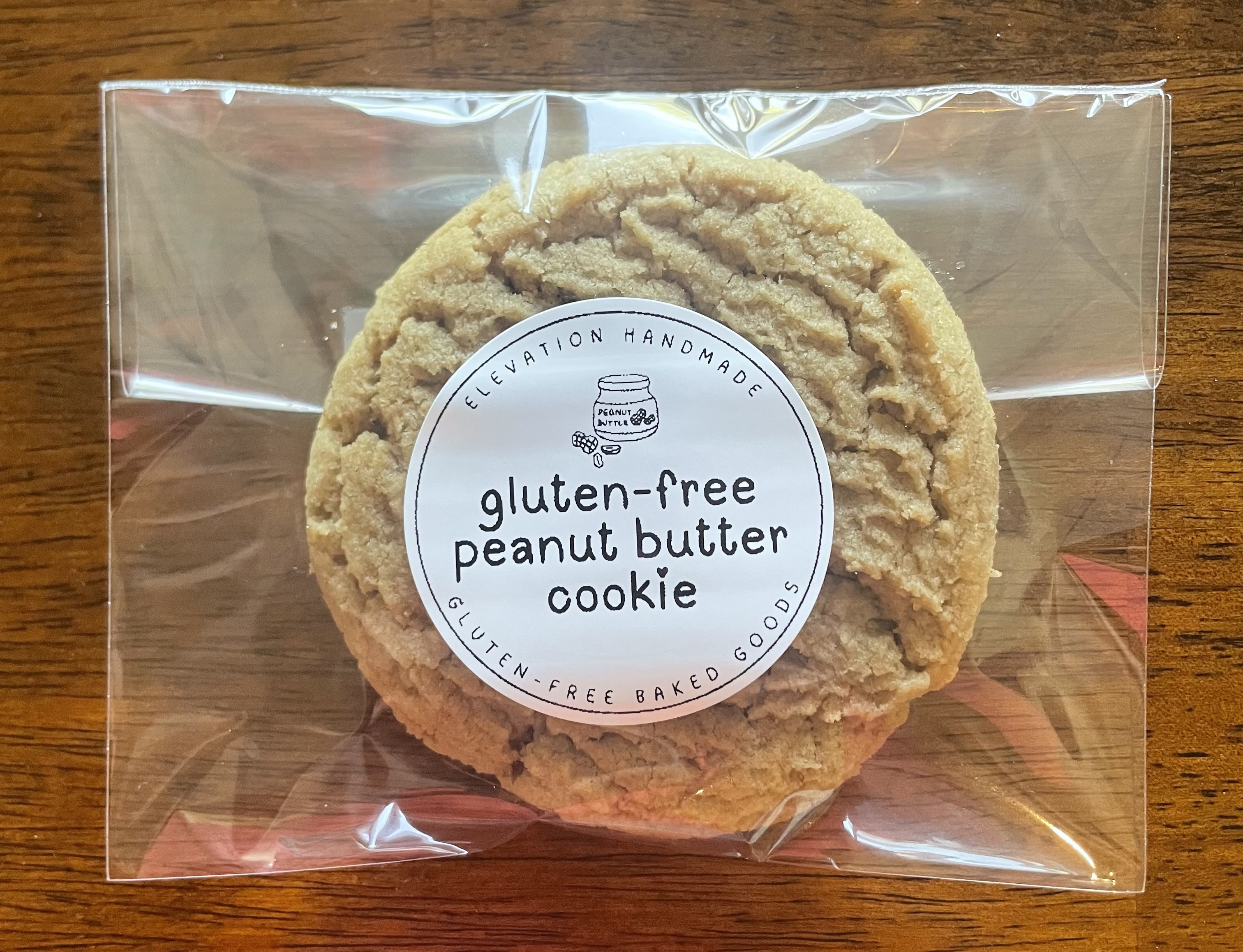 Dozen Gluten-Free Peanut Butter Cookies 