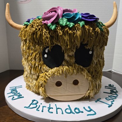 Highland Cow Cake