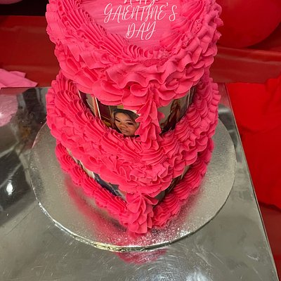 2tier Heart Cake