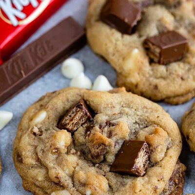 Kit Kat Candy Cookies