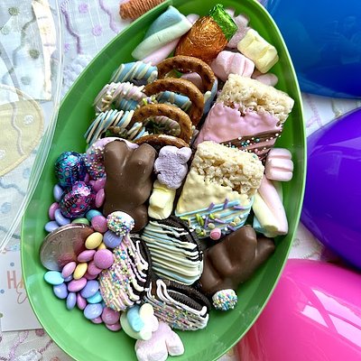 10” PINK Easter Charcuterie Egg