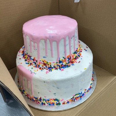 Basic 2 Tier Cakes (3 Layers)