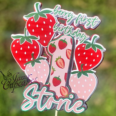 3D Custom Cake Topper