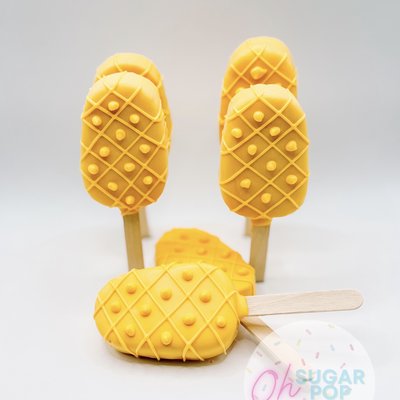 Pineapple Upside Down Cakesicle