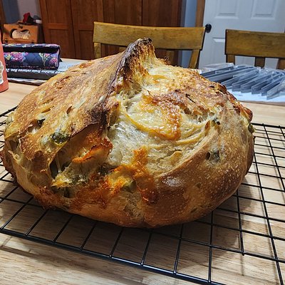Jalapeno Cheddar Sourdough 
