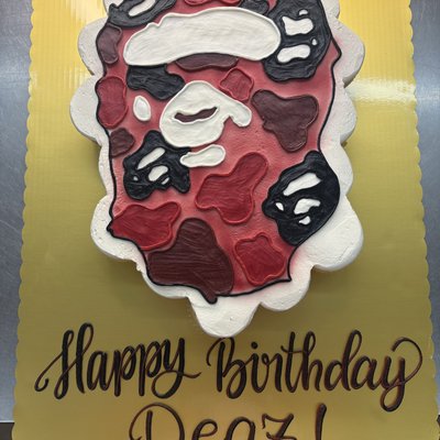 Bape cupcake cake ❤️