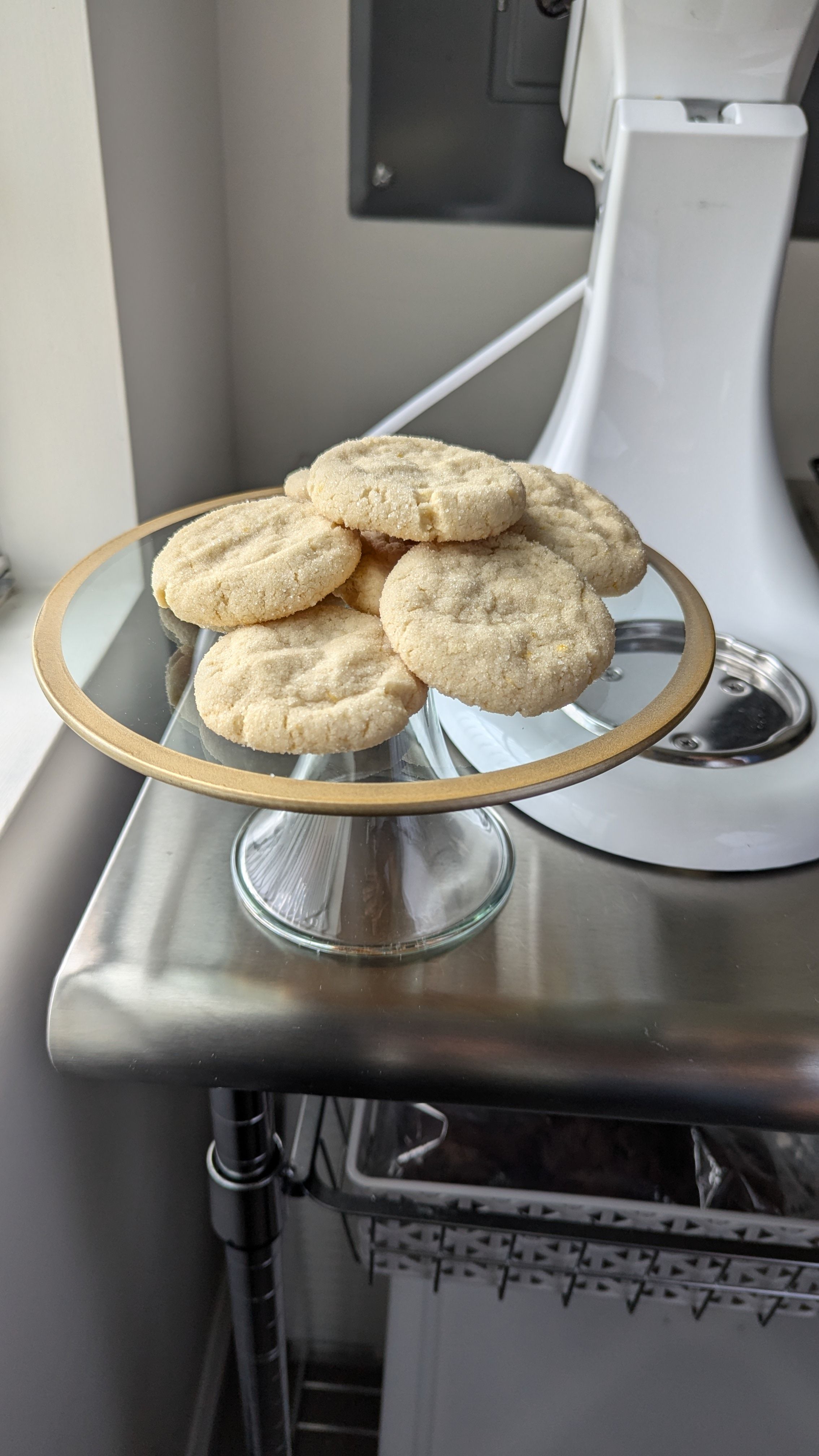 Lemon Sugar Cookies (Gf)
