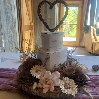 2 Tiered 4"/6" Heart