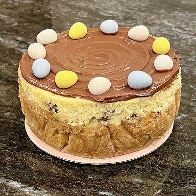 6” Cadbury Mini Egg Cheesecake (Serves 4-8)