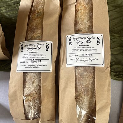 Rosemary Garlic Baguette