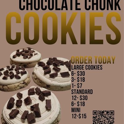 Chocolate Chunk (Large 6-Pack) 