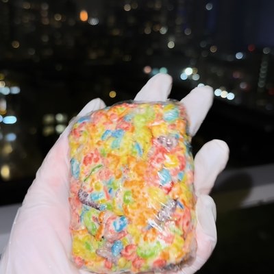 Regular Fruity Pebble Rice Crispy
