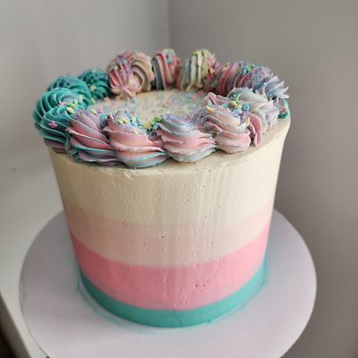 Ombré Cake