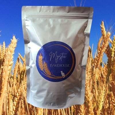 In-House Stone Ground Organic Hard White Wheat Flour 680g