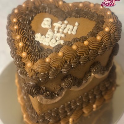 6 Inch Heart Cake