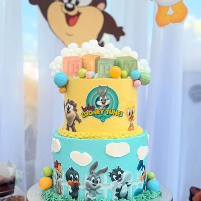 2 Tiered Cake (45 Servings) 