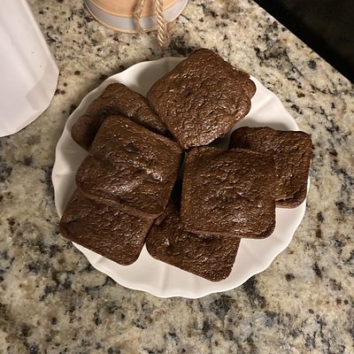  Chocolate Protein Brownies-12