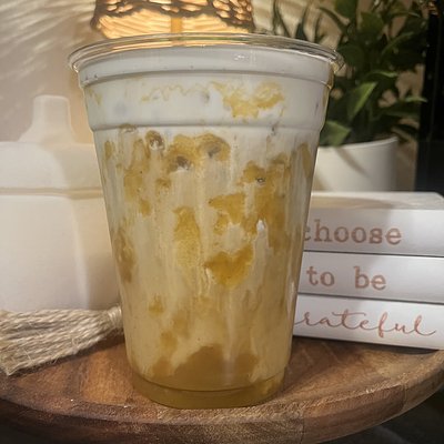 Sweet Potato Casserole Iced Latte