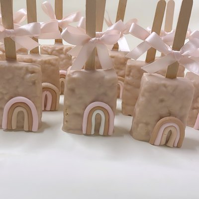 Dozen Chocolate Covered Rice Krispie Treats