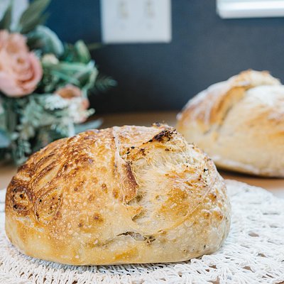 Everything Bagel Sourdough W/White Cheddar 