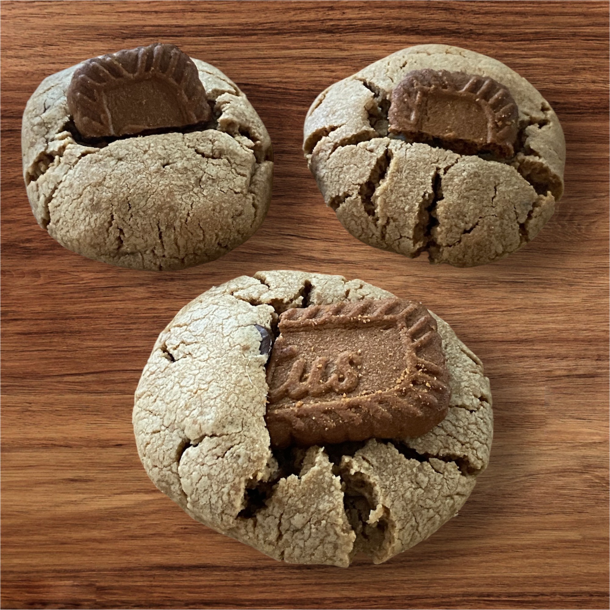 Biscoff Cookie Butter C. Chip-Dozen (1/2 Dozen-$20)