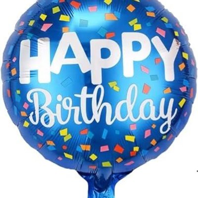 Happy Birthday Foil Balloon