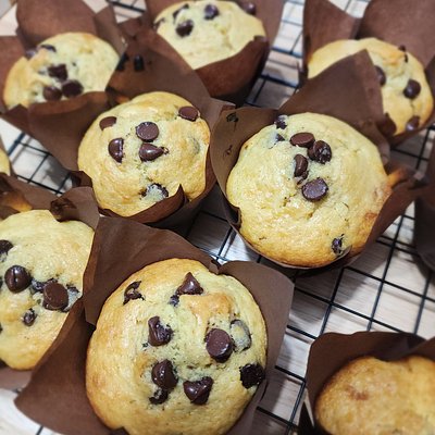 Chocolate Chip Sourdough Muffins (4)
