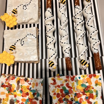 Dipped Homemade Rice Krispy Treats 