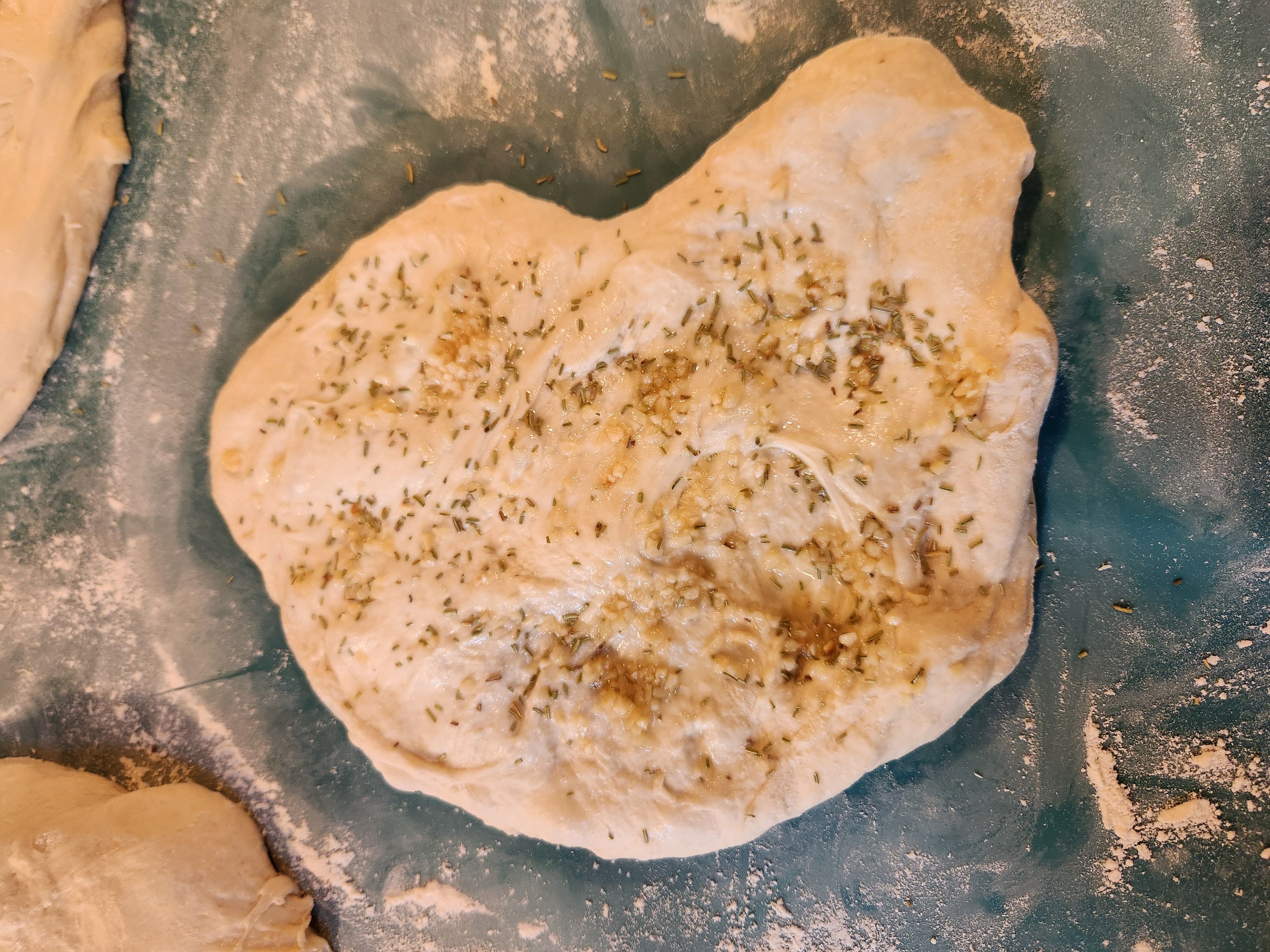 Rosemary Garlic Sourdough Loaf