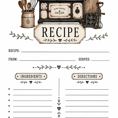 Recipe Cards #36