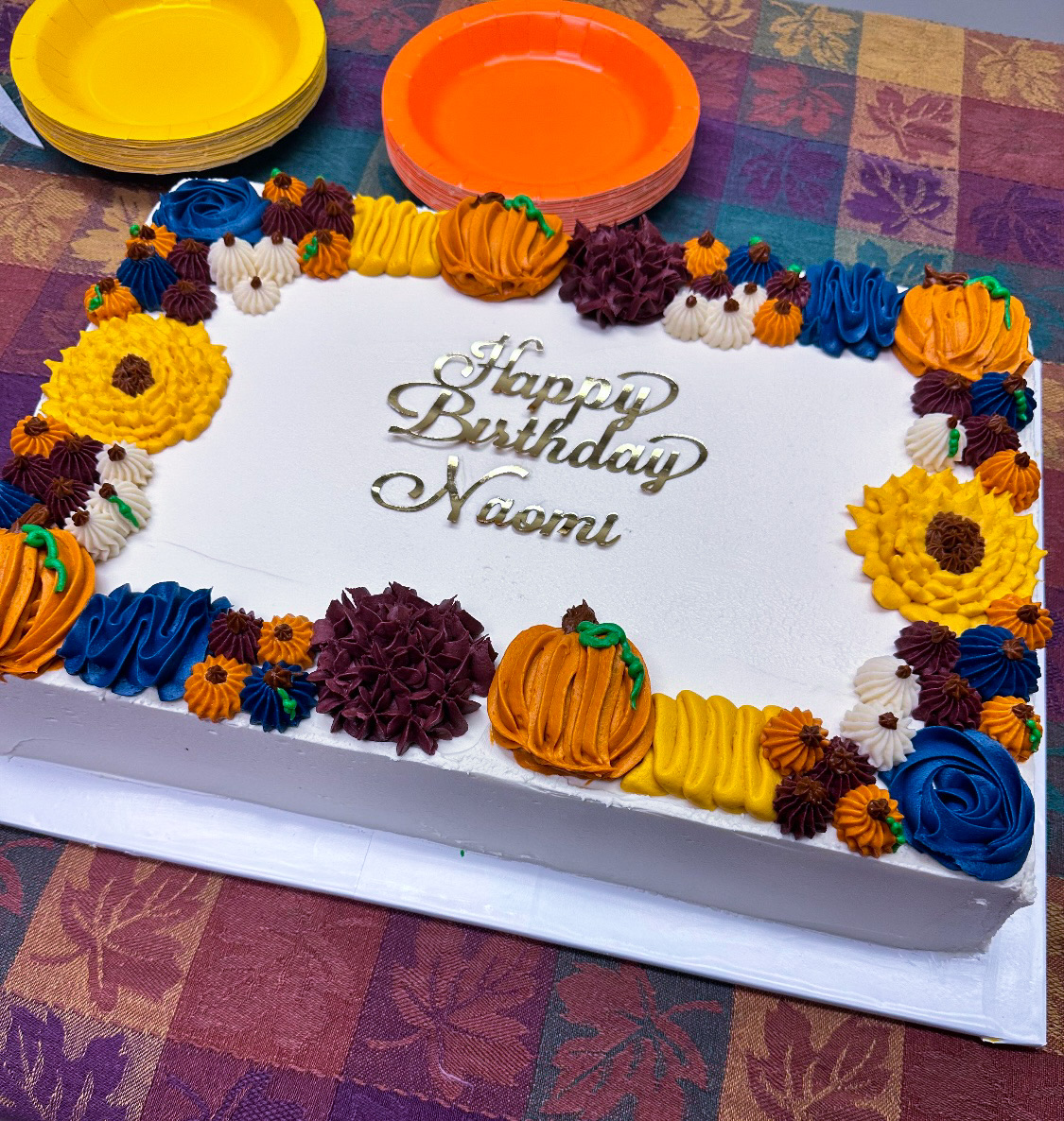 1/2 Sheet Cake (Basic Flavors)
