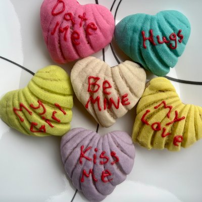 Sweethearts Concha Bites W/ Writing