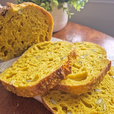 Turmeric & Cumin Sourdough Loaf