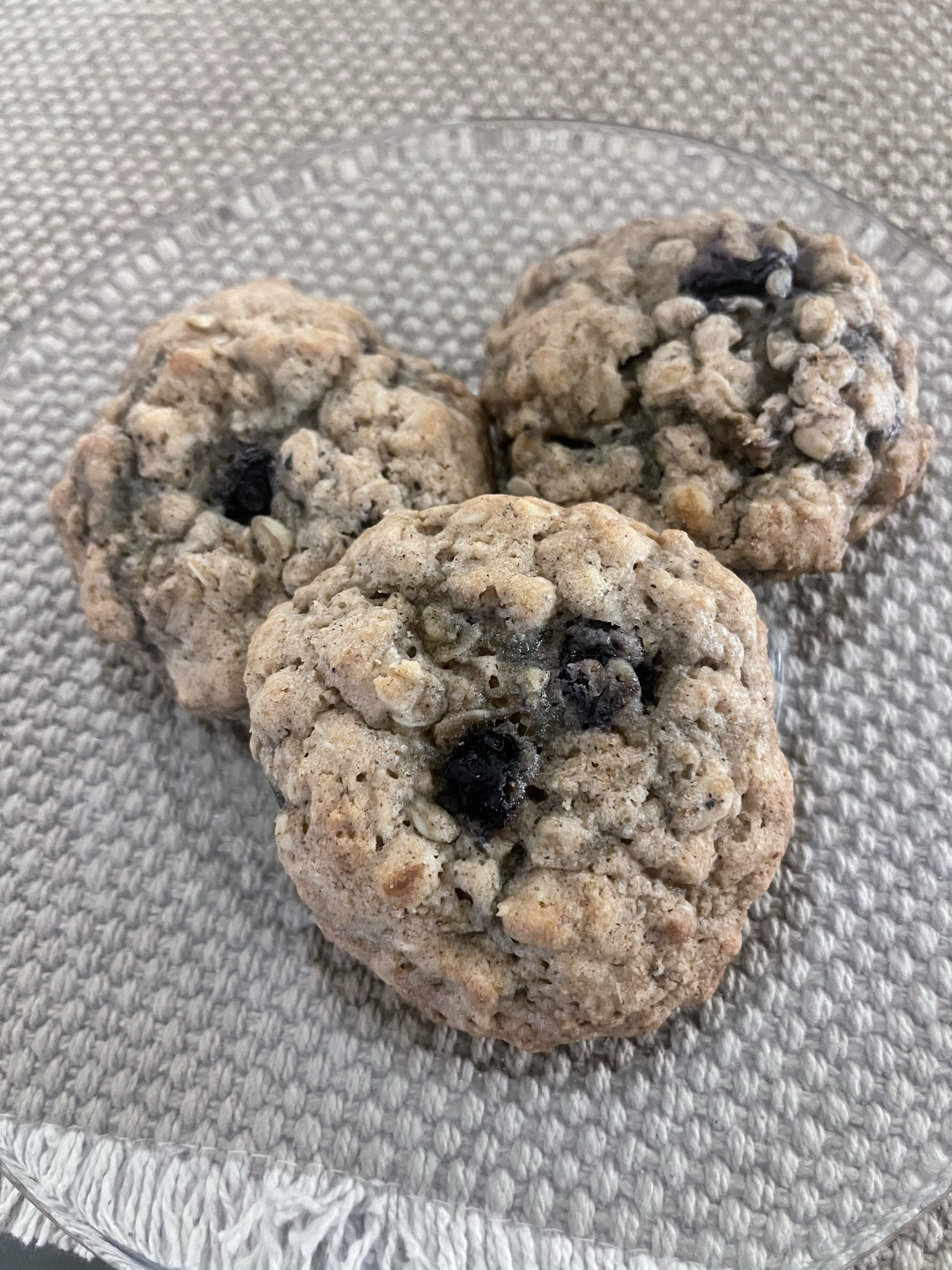 Blueberry Oatmeal Cookies