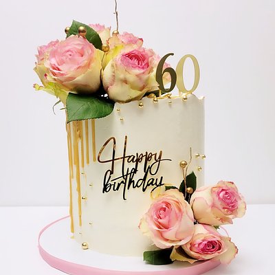 1 Tier Cake ( Starts At $90 Price Increases With Size & Complexity of Design)