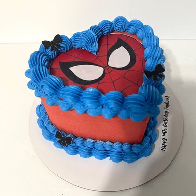 6in Heart Cake (Feeds 8-10)