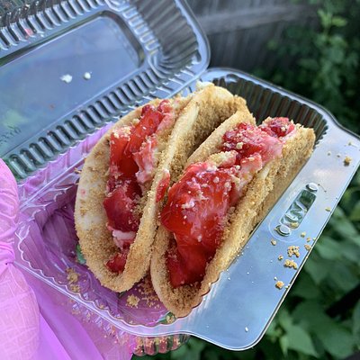 The Original : Strawberry Cheesecake Taco 