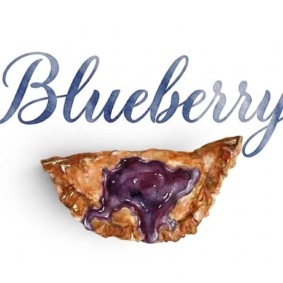 Blueberry Fried Pie