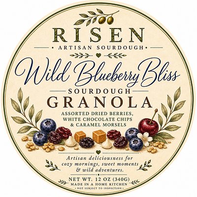 Wild Blueberry Bliss Granola