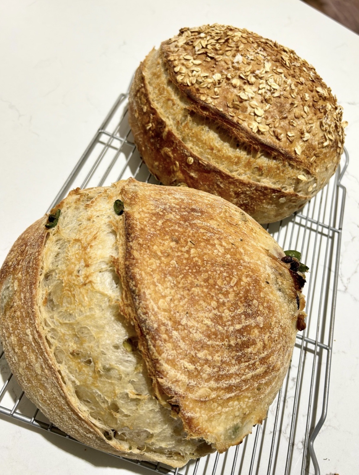 Honey Oat Boule 