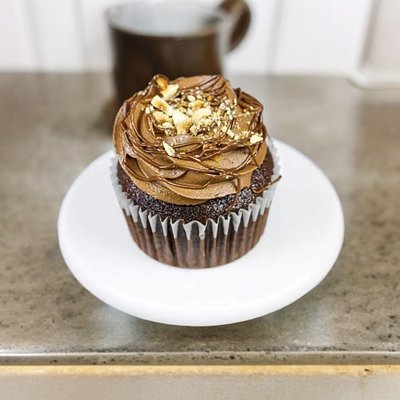 Chocolate Nutella Filled Cupcakes