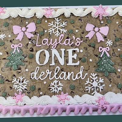 9x13 Cookie Cake