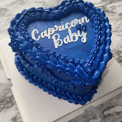8" Heart Cake