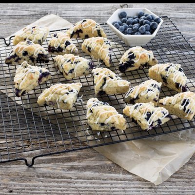 Petite Scones - Blueberry Lemon Glazed